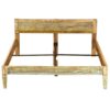 Mango Wood Bed Frame Reclaimed Finish 160x200 cm
