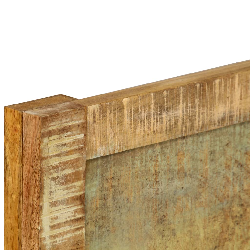 Mango Wood Bed Frame Reclaimed Finish 160x200 cm