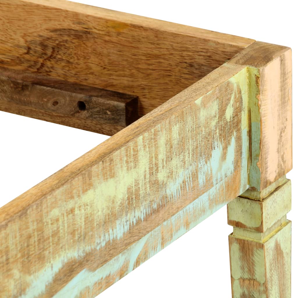 Mango Wood Bed Frame Reclaimed Finish 160x200 cm