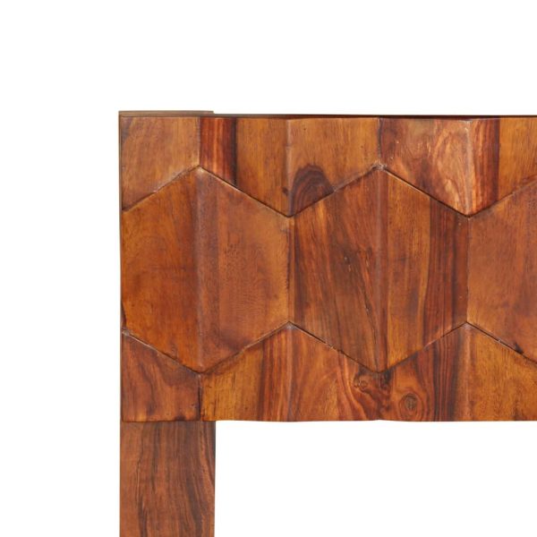 Bed Frame Solid Sheesham Wood 180x200 cm