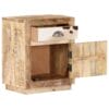 Bedside Cabinet 40x30x50 cm Solid Mango Wood