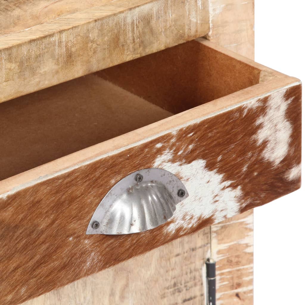 Bedside Cabinet 40x30x50 cm Solid Mango Wood