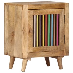 Cosmopolitan Bedside Cabinet 40x30x50cm Solid Mango Wood