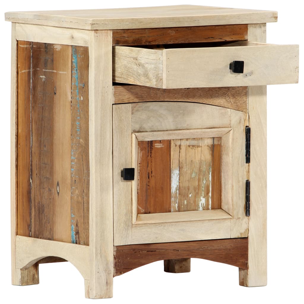 Bedside Cabinet 40x30x50 cm Solid Reclaimed Wood