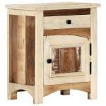Bedside Cabinet 40x30x50 cm Solid Reclaimed Wood 1