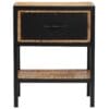 Bedside Cabinet Solid Mango Wood 40x30x50 cm