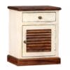Bedside Cabinet Solid Sheesham Mango Wood 30x40x50 cm