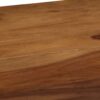 Chunky Cubic Dining Table Solid Sheesham Wood 175x90x77 cm