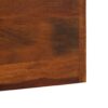 Coat Rack Solid Sheesham Wood 118x40 cm
