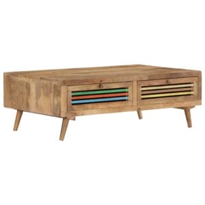 Coffee Table 100x60x30 cm Solid Mango Wood