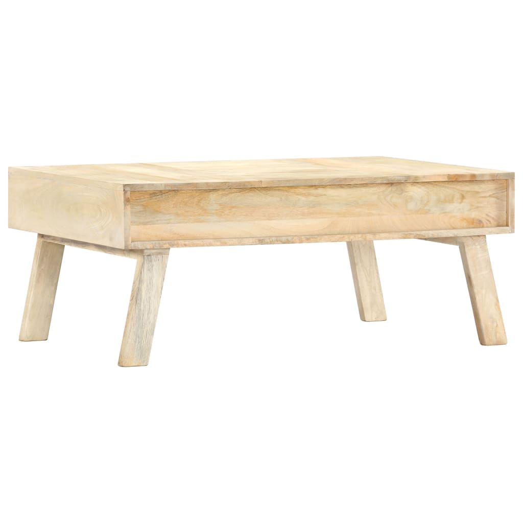 Coffee Table 100x60x40 cm Solid Mango Wood