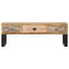 Coffee Table 110x50x38 cm Solid Mango Wood