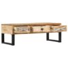 Coffee Table 110x50x38 cm Solid Mango Wood