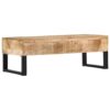 Coffee Table 110x50x38 cm Solid Mango Wood