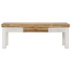 Coffee Table 110x50x40 cm Solid Mango Wood