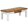 Coffee Table 110x50x40 cm Solid Mango Wood