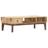 Coffee Table 110x55x40 cm Solid Mango Wood