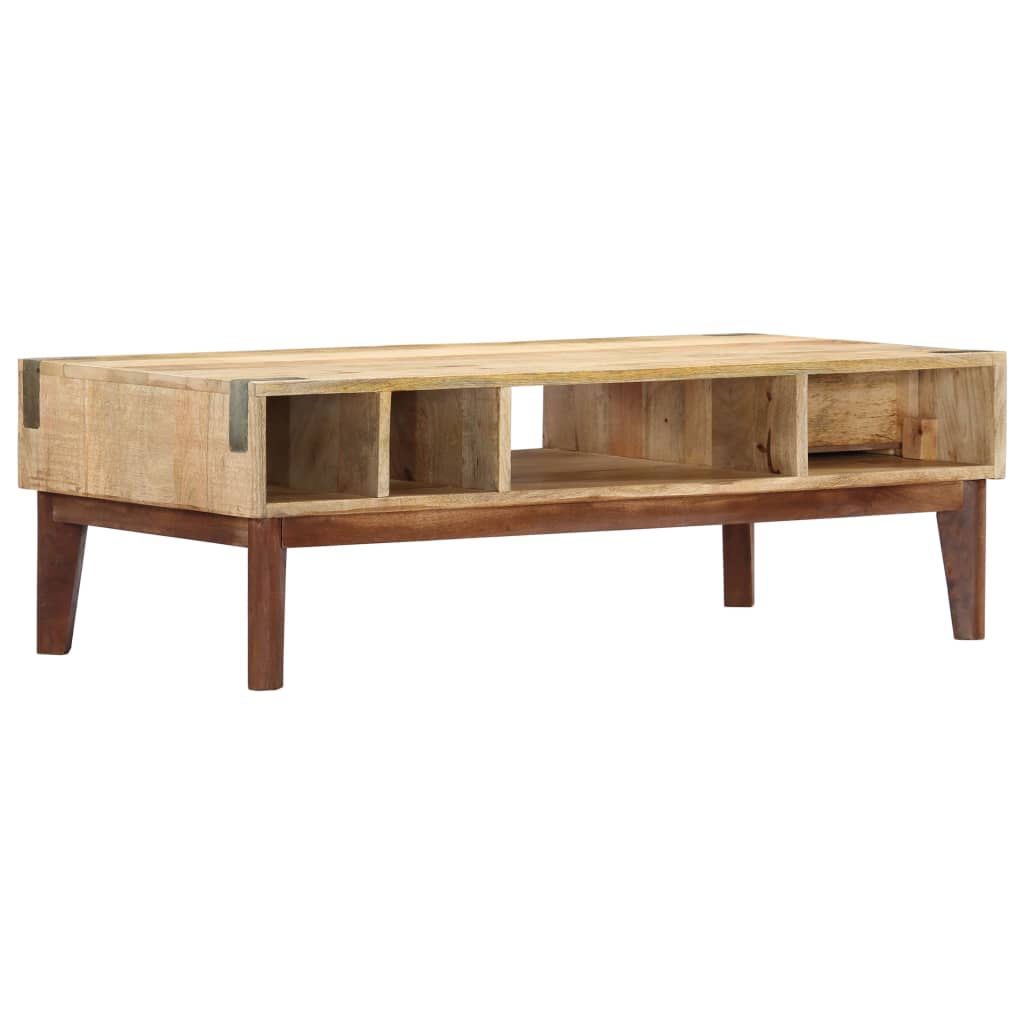 Coffee Table 110x55x40 cm Solid Mango Wood