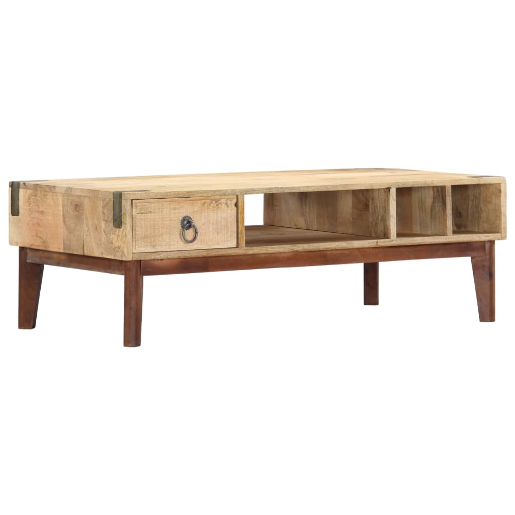 Coffee Table 110x55x40 cm Solid Mango Wood