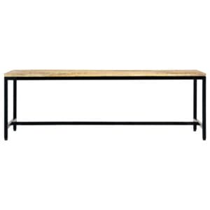 Coffee Table 120x60x40 cm Solid Rough Mango Wood