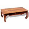 Opium Coffee Table 40cm Solid Sheesham Wood