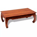 Coffee Table 40 cm Solid Sheesham Wood 4