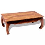 Coffee Table 40 cm Solid Sheesham Wood 1