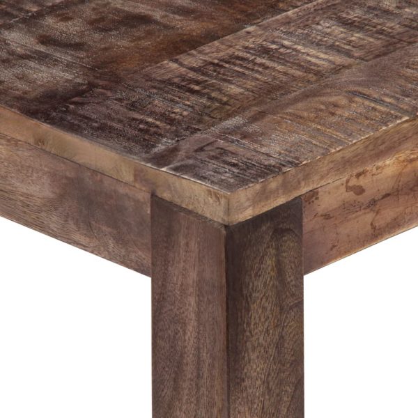 Coffee Table 50X50X35 Cm Solid Mango Wood