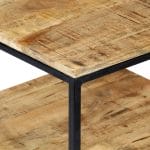 Coffee Table 60x60x45 cm Solid Mango Wood 6
