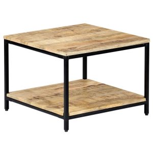 Coffee Table 60x60x45 cm Mango Wood
