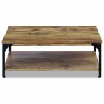 Coffee Table Mango Wood 100x60x38 cm 6