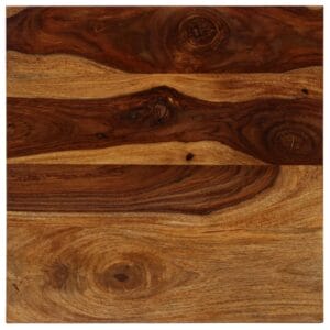 Coffee Table Set 2 Pieces Solid Sheesham Wood and Steel