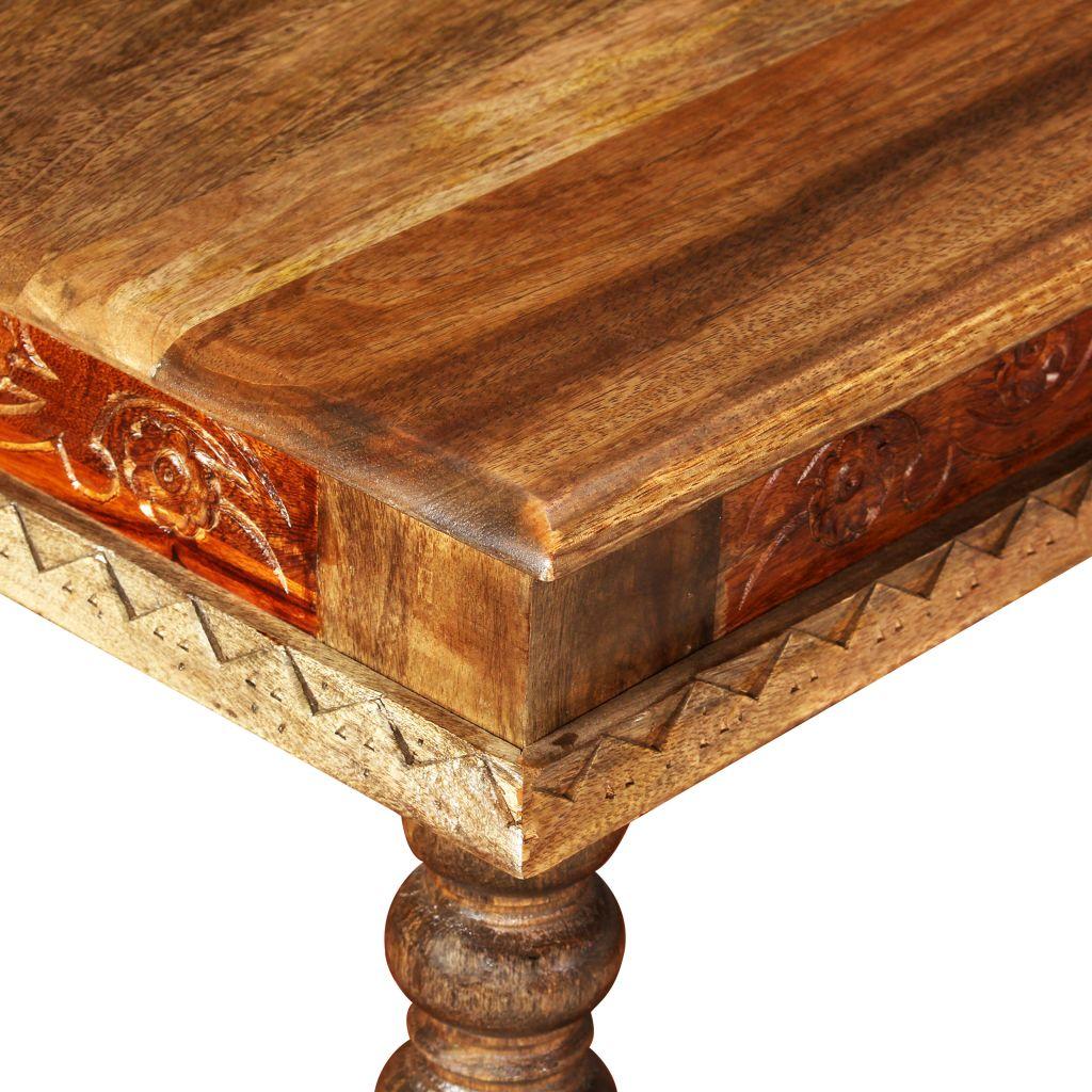 Coffee Table Solid Mango Sheesham Wood 110x60x38 cm