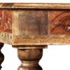 Coffee Table Solid Mango Sheesham Wood 110x60x38 cm