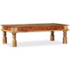 Coffee Table Solid Mango Sheesham Wood 110x60x38 cm