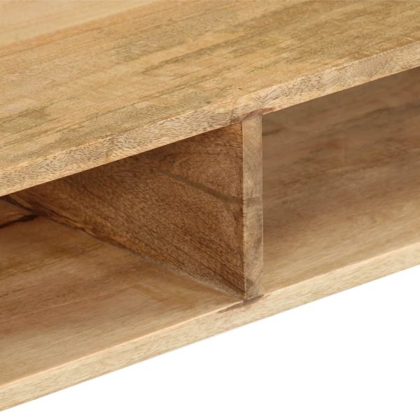 Coffee Table Solid Mango Wood 100X60X45 Cm