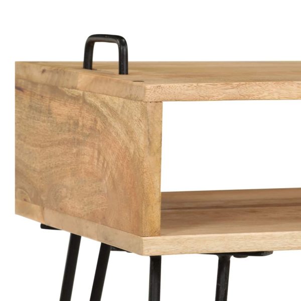 Coffee Table Solid Mango Wood 100X60X45 Cm