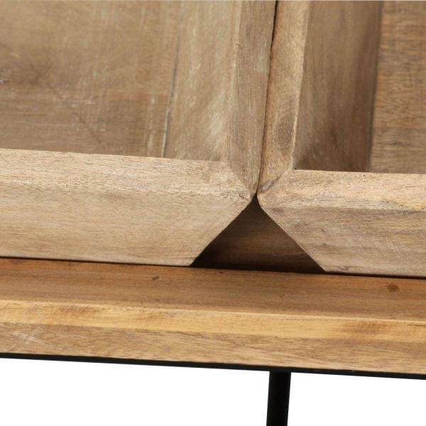 Coffee Table Solid Mango Wood 110X55X42 Cm