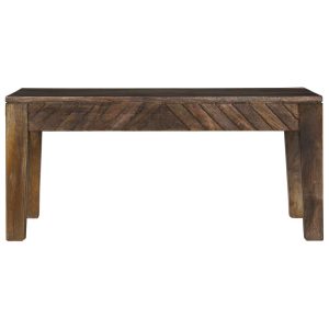 Coffee Table Solid Mango Wood 88x60x40 cm