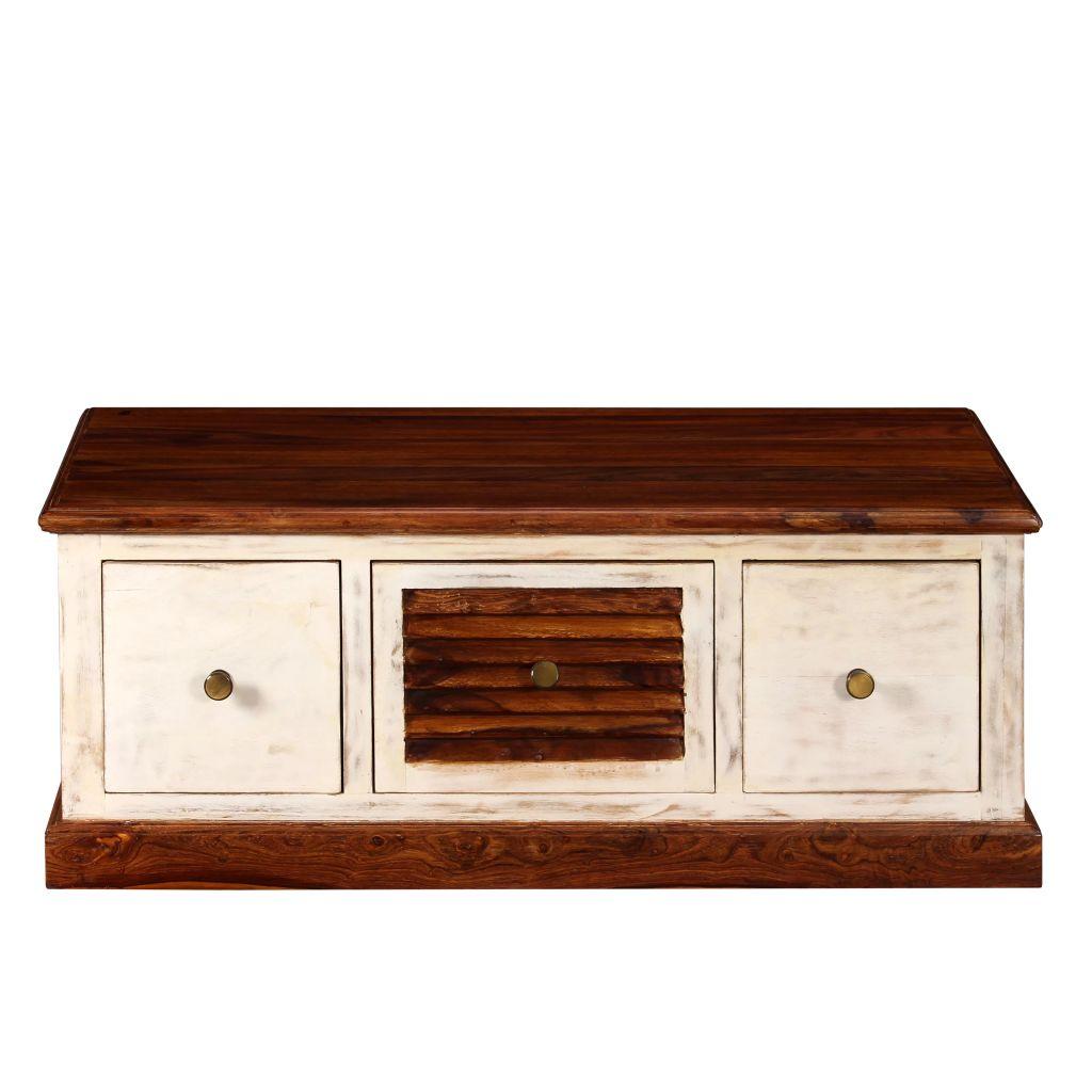 Coffee Table Solid Sheesham Mango Wood 90x50x35 cm