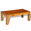 Coffee Table Solid Sheesham Wood 110x60x40 cm