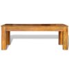 Coffee Table Solid Sheesham Wood 110x60x40 cm