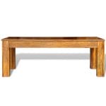 Coffee Table Solid Sheesham Wood 110x60x40 cm 7