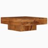Coffee Table Solid Sheesham Wood 80x80x30 cm