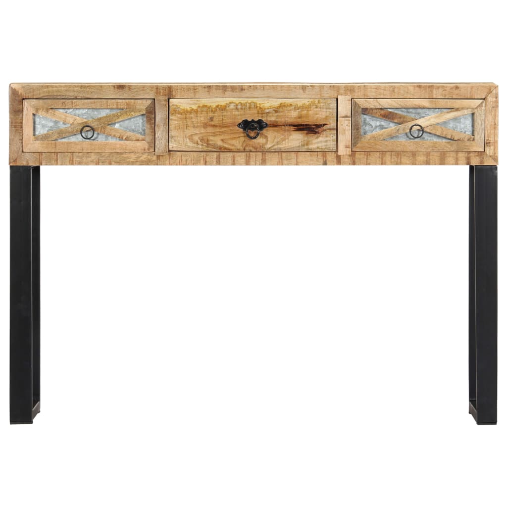 Console Table 110x30x76 cm Solid Mango Wood