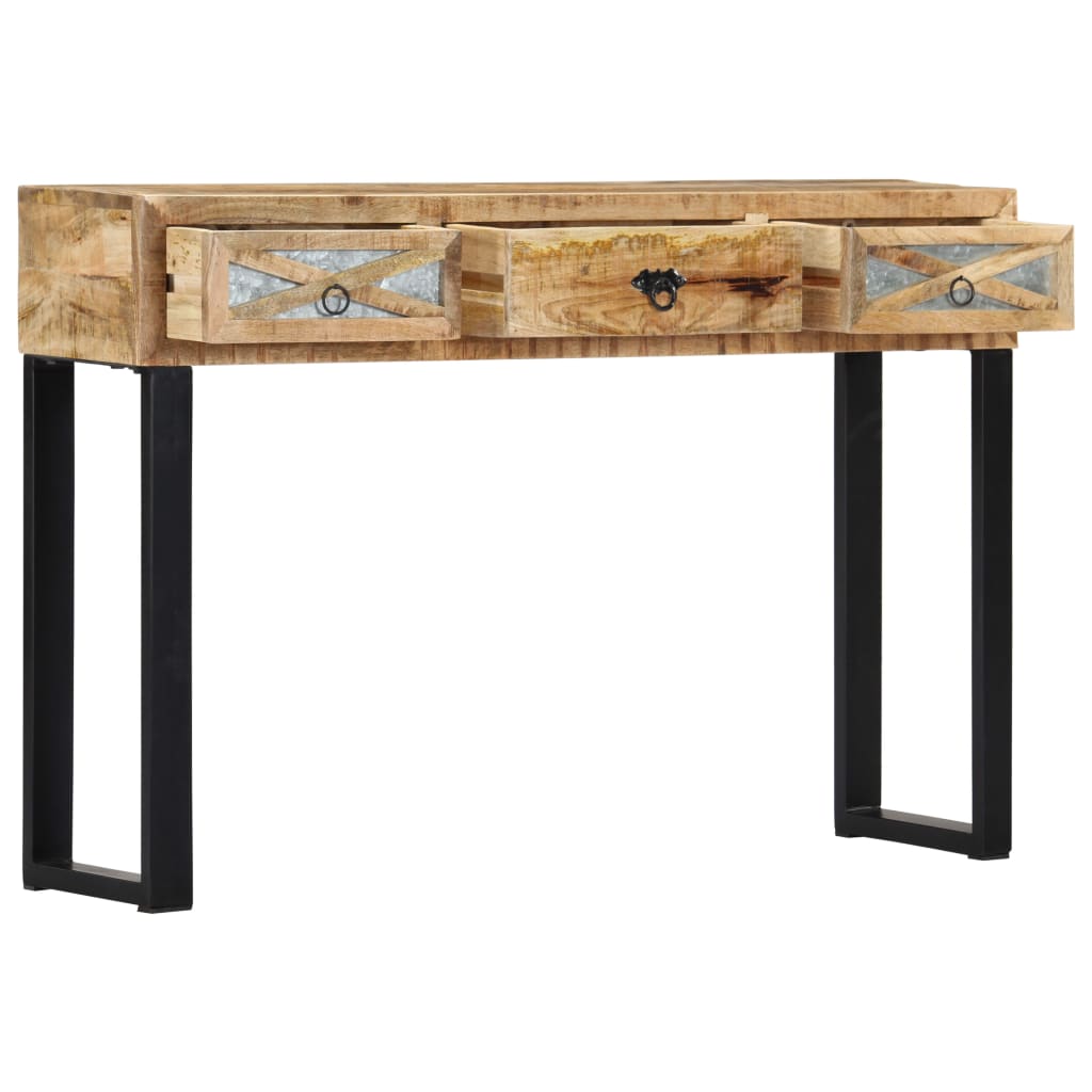 Console Table 110x30x76 cm Solid Mango Wood