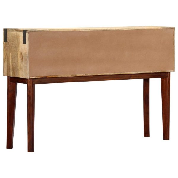 Console Table 115x30x76 cm Rough Mango Wood