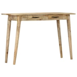 Console Table 115x40x75 cm Solid Rough Mango Wood