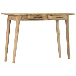 Console Table 115X40X75 Cm Solid Rough Mango Wood