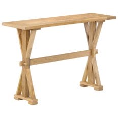 Console Table 118x35x76 cm Solid Mango Wood